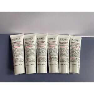 6 x 1.0fl oz  Kiehl's Ultra Facial Cleanser for All Skin Types Travel Size